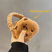 Thumbnail for Capybara Plush Coin Purse Earphone Case - ArtGalleryZen