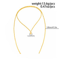 Thumbnail for Charming Heart Pendant Square Seed Beaded Long Chain Necklace - ArtGalleryZen