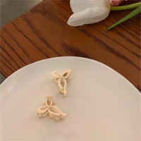 Thumbnail for Chic 2 Pieces Enamel Ribbon Bowknot Hair Clips Set - ArtGalleryZen