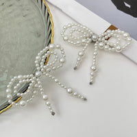 Thumbnail for Chic 2pcs Pearl Bowknot Trouser Pin Set - ArtGalleryZen