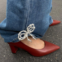 Thumbnail for Chic 2pcs Pearl Bowknot Trouser Pin Set - ArtGalleryZen