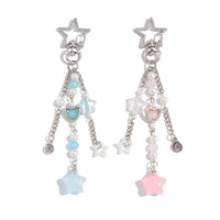 Thumbnail for Chic 2pcs Start Heart Pearl Charm Keychain Set - ArtGalleryZen