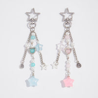 Thumbnail for Chic 2pcs Start Heart Pearl Charm Keychain Set - ArtGalleryZen