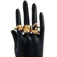 Thumbnail for Chic 4Pcs Chunky Waterdrop Open Ring Set - ArtGalleryZen