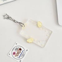 Thumbnail for Chic Angel Kpop Keychain Acrylic Photocard Holder - ArtGalleryZen