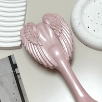 Thumbnail for Chic Angel Wing Hair Brush Comb - ArtGalleryZen