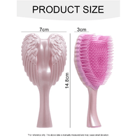 Thumbnail for Chic Angel Wing Hair Brush Comb