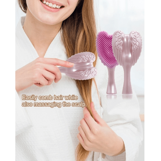 Chic Angel Wing Hair Brush Comb