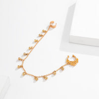 Thumbnail for Chic Ball Tassel No Piercing Septum To Ear Chain - ArtGalleryZen