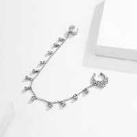 Thumbnail for Chic Ball Tassel No Piercing Septum To Ear Chain - ArtGalleryZen