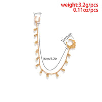 Thumbnail for Chic Ball Tassel No Piercing Septum To Ear Chain - ArtGalleryZen