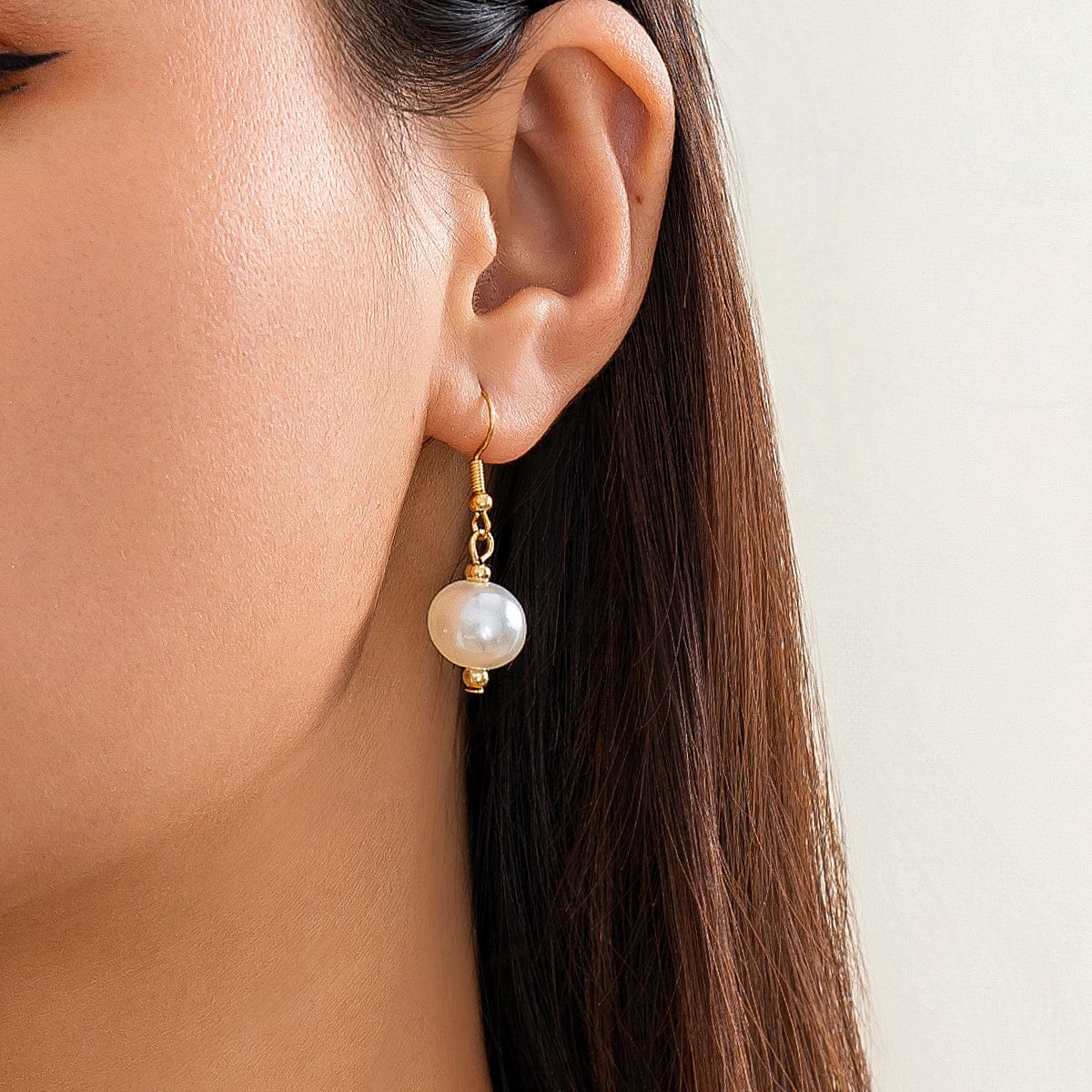 Chic Boho Pearl Dangle Earrings