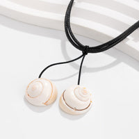 Thumbnail for Chic Boho Shell Charm Wax Cord String Anklet