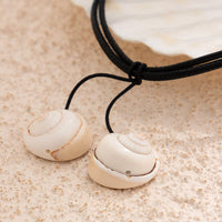 Thumbnail for Chic Boho Shell Charm Wax Cord String Anklet