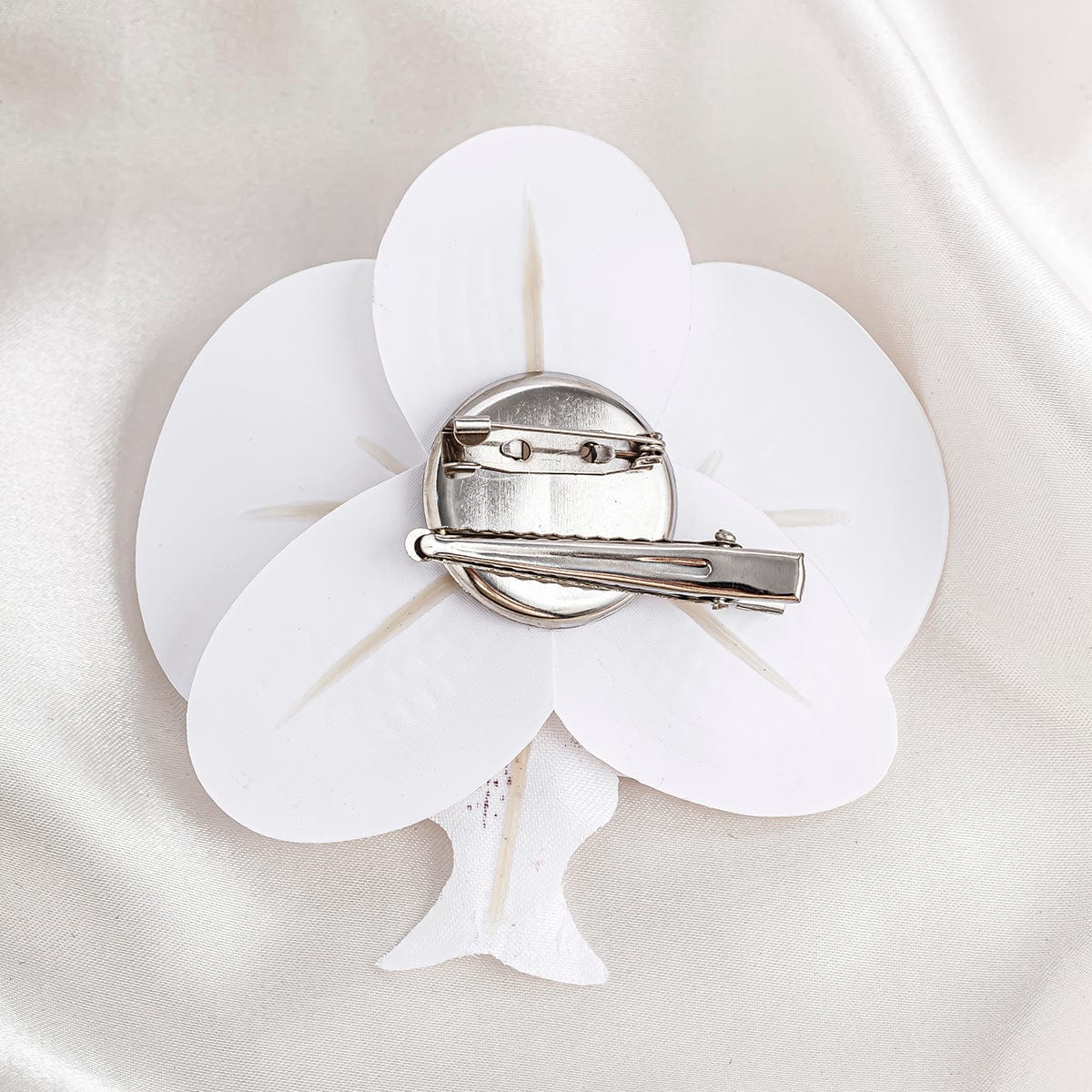 Chic Butterfly Orchid Flower Pin Brooch - ArtGalleryZen