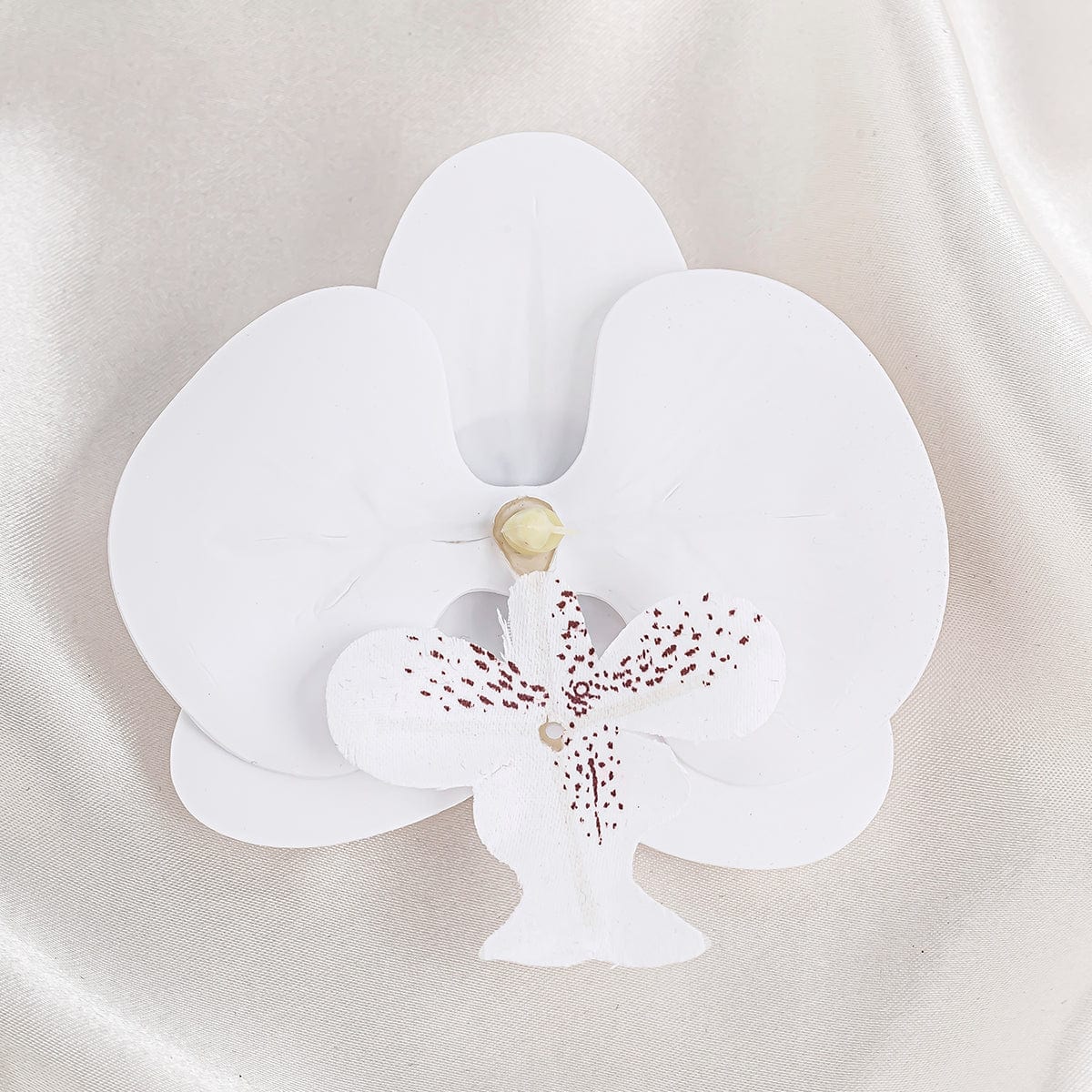 Chic Butterfly Orchid Flower Pin Brooch