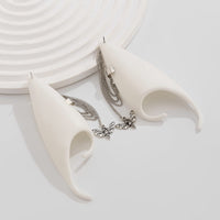 Thumbnail for Chic Butterfly Tassel Silicone Elf Ear Cuff Wrap Earrings