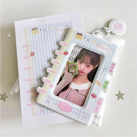 Thumbnail for Chic Camera Phone Shaped Kpop Keychain Photocard Holder - ArtGalleryZen