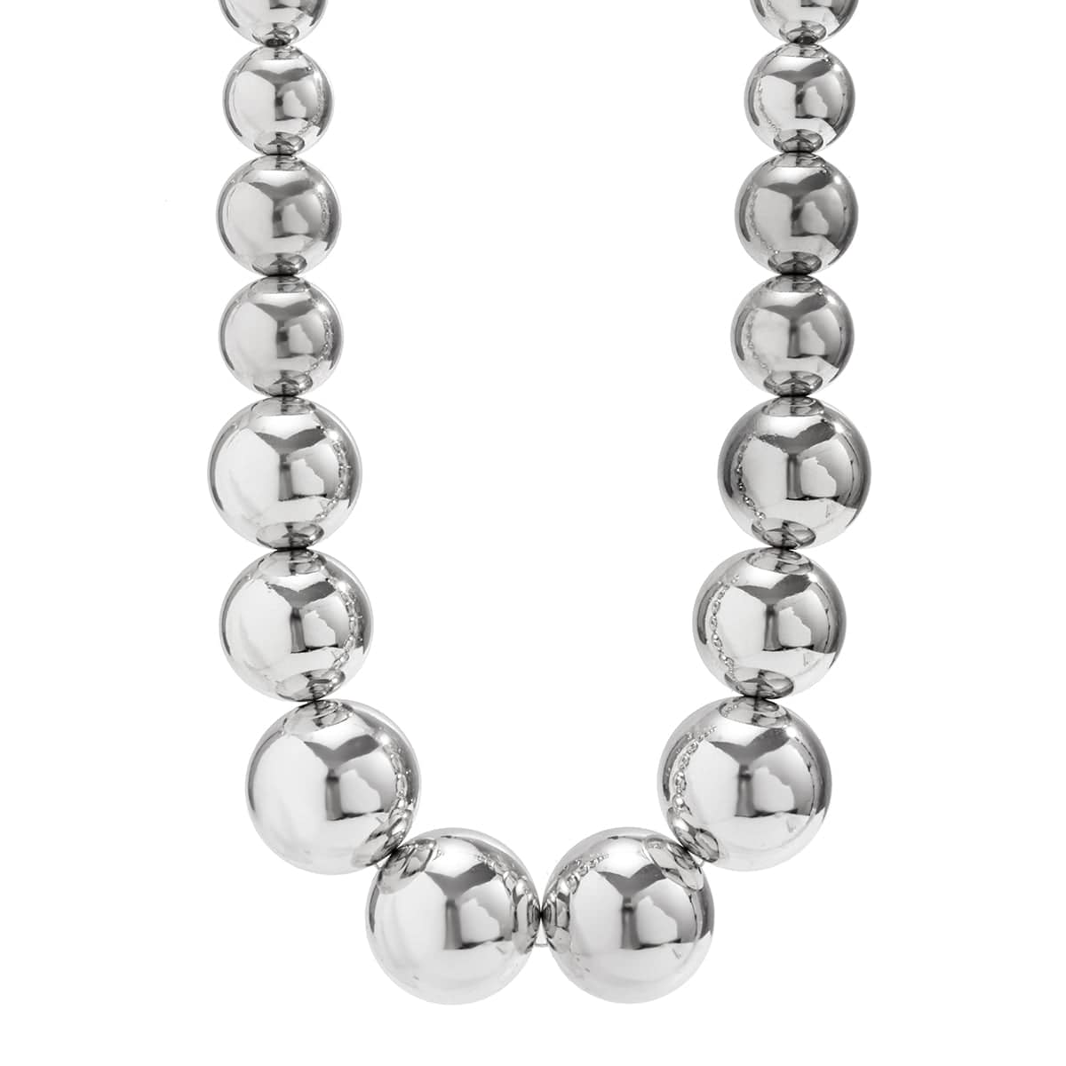 Chic Chunky Ball Chain Choker Necklace - ArtGalleryZen