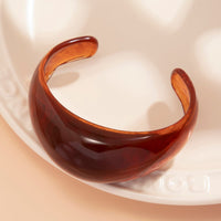 Thumbnail for Chic Chunky Resin Open Bangle Bracelet