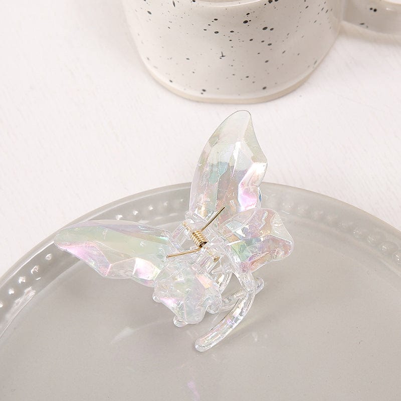 Chic Colorful Butterfly Chignon Claw Clip Hair Clip - ArtGalleryZen