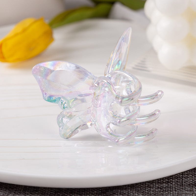 Chic Colorful Butterfly Chignon Claw Clip Hair Clip - ArtGalleryZen