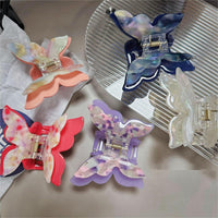 Thumbnail for Chic Colorful Duo Butterfly Chignon Claw Clip Hair Clip - ArtGalleryZen