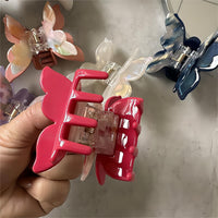Thumbnail for Chic Colorful Duo Butterfly Chignon Claw Clip Hair Clip - ArtGalleryZen
