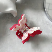 Thumbnail for Chic Colorful Duo Butterfly Chignon Claw Clip Hair Clip - ArtGalleryZen