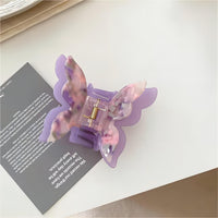 Thumbnail for Chic Colorful Duo Butterfly Chignon Claw Clip Hair Clip - ArtGalleryZen