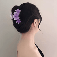 Thumbnail for Chic Colorful Flower Hair Claw Clip - ArtGalleryZen
