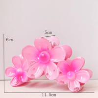 Thumbnail for Chic Colorful Flower Hair Claw Clip - ArtGalleryZen