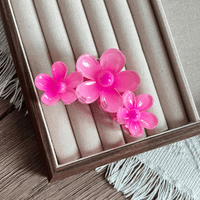 Thumbnail for Chic Colorful Flower Hair Claw Clip - ArtGalleryZen