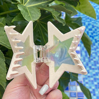 Thumbnail for Chic Colorful Star Hair Claw Clip - ArtGalleryZen