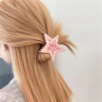Thumbnail for Chic Colorful Star Hair Claw Clip - ArtGalleryZen
