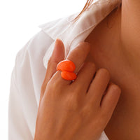 Thumbnail for Chic Colorful Waterdrop Resin Ring - ArtGalleryZen