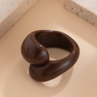 Thumbnail for Chic Colorful Waterdrop Resin Ring - ArtGalleryZen