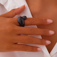 Thumbnail for Chic Colorful Waterdrop Resin Ring - ArtGalleryZen