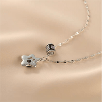 Thumbnail for Chic Crystal Inlaid Star Charm Necklace - ArtGalleryZen