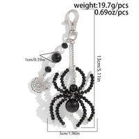 Thumbnail for Chic Crystal Pearl Beaded Spider Keychain