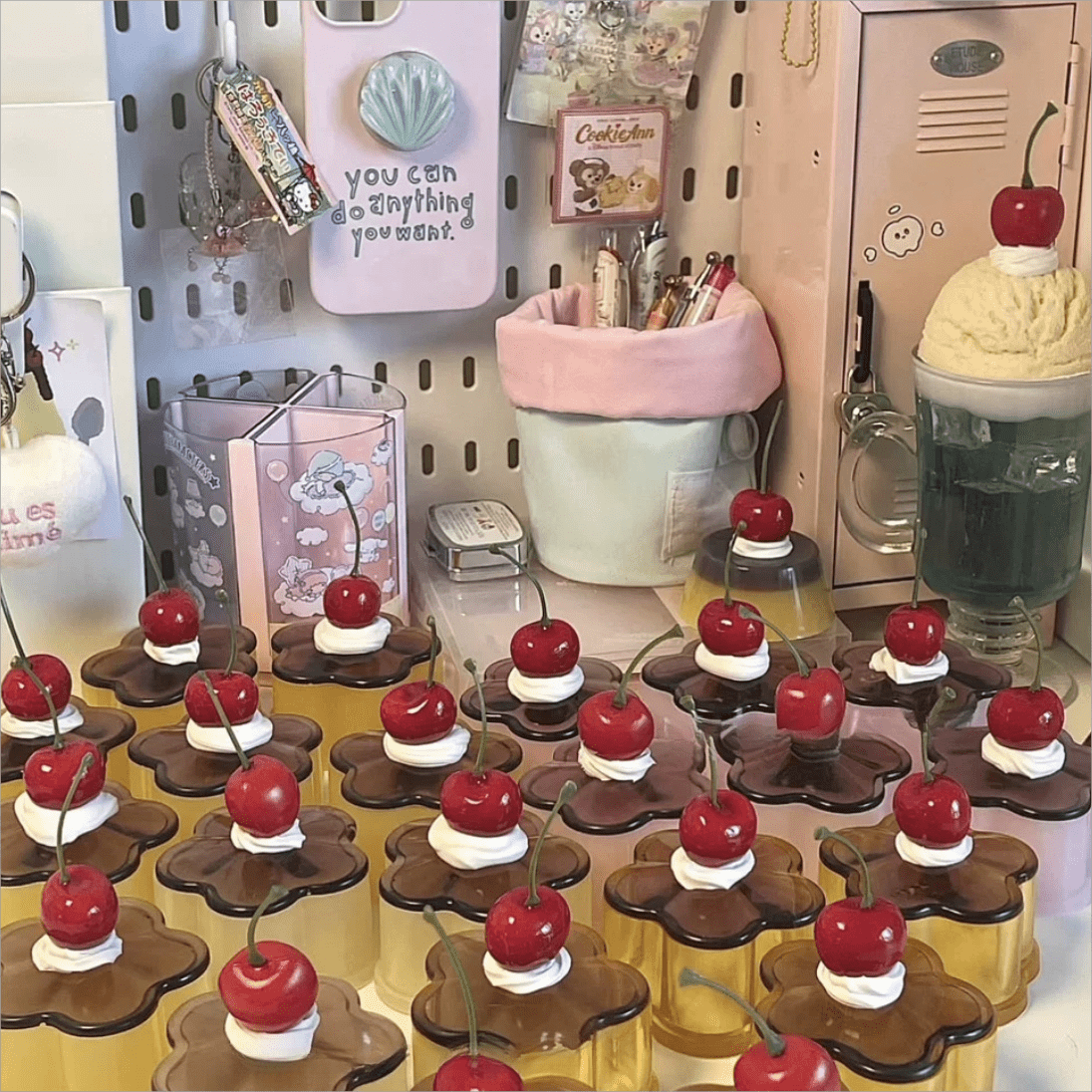 Chic Crystal Pudding Storage Box Jewelry Box - ArtGalleryZen