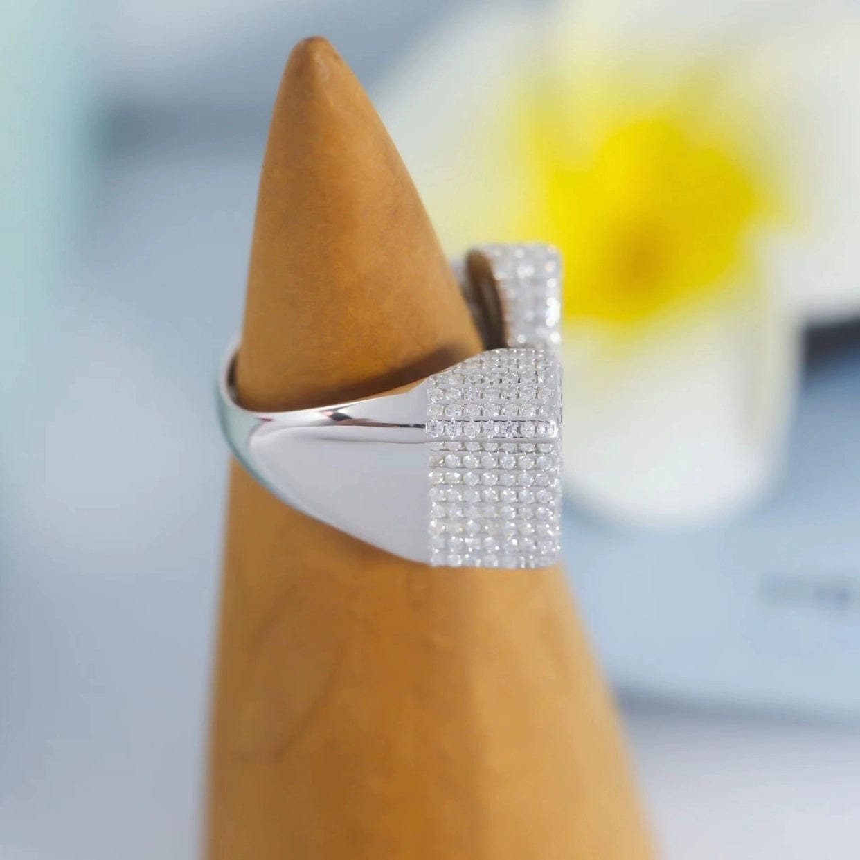 Chic CZ Inlaid Barbie Ring - ArtGalleryZen