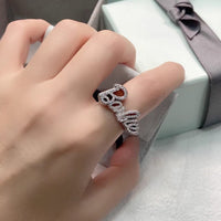 Thumbnail for Chic CZ Inlaid Barbie Ring - ArtGalleryZen