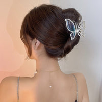 Thumbnail for Chic CZ Inlaid Butterfly Chignon Claw Clip Hair Clip - ArtGalleryZen