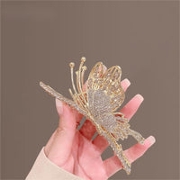 Thumbnail for Chic CZ Inlaid Butterfly Chignon Claw Clip Hair Clip - ArtGalleryZen