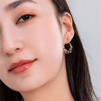 Thumbnail for Chic CZ Inlaid Moon Phase Star Dangle Stud Earrings Set - ArtGalleryZen