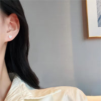 Thumbnail for Chic CZ Inlaid Transformable Floral Dangle Stud Earrings - ArtGalleryZen