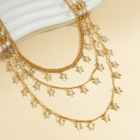 Thumbnail for Chic Dainty Layered Shell Butterfly Star Tassel Waist Chain