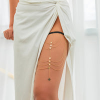 Thumbnail for Chic Dainty Layered Star Charm Elastic Thigh Leg Chain