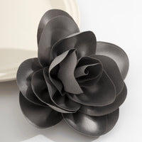 Thumbnail for Chic Dainty Rose Flower Satin Pin Brooch